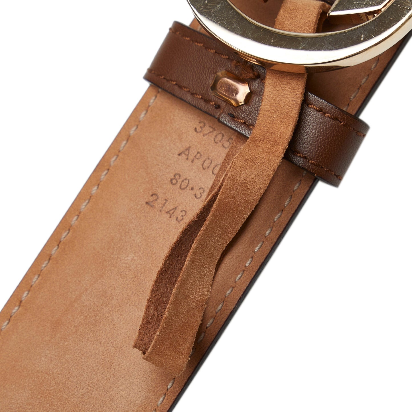 GUCCI Interlocking G Leather Belt