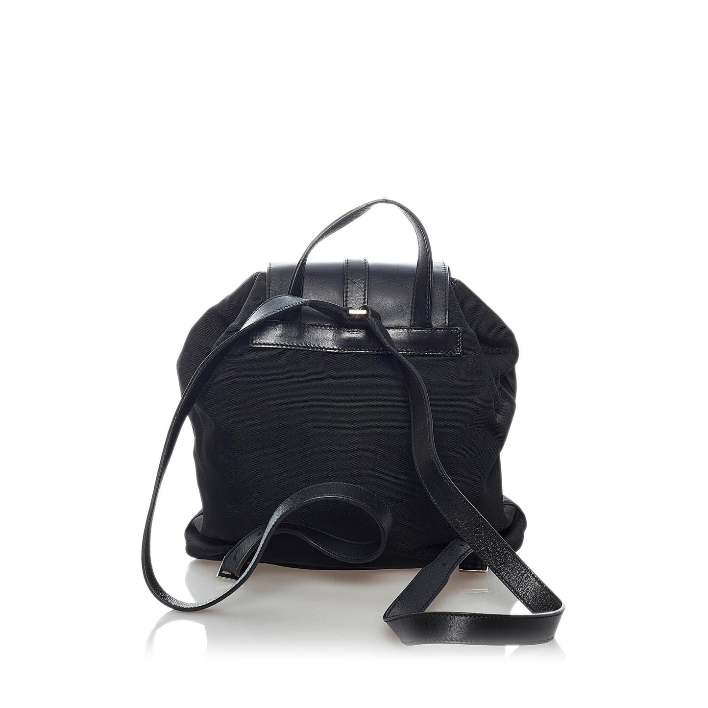 Gucci Jackie Nylon Drawstring Backpack