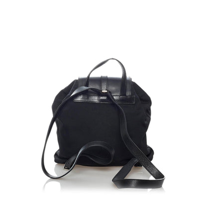 Gucci Jackie Nylon Drawstring Backpack