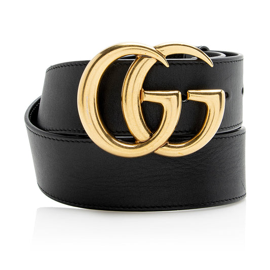 Gucci Leather GG Marmont Belt - Size 30 / 75