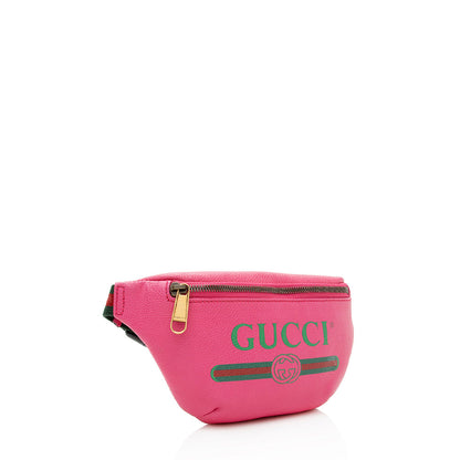 Gucci Leather Logo Belt Bag