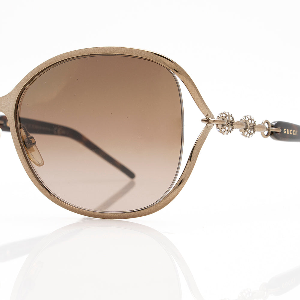 Gucci Marina Chain Crystal Sunglasses