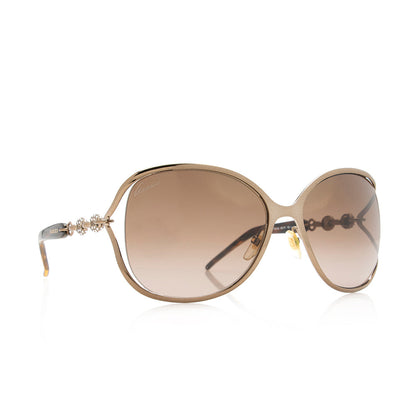 Gucci Marina Chain Crystal Sunglasses