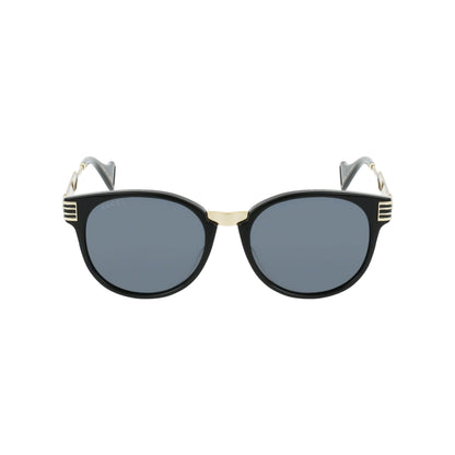 Gucci Round-Frame Acetate Sunglasses GG0586SA Unisex Unisex-AmbrogioShoes