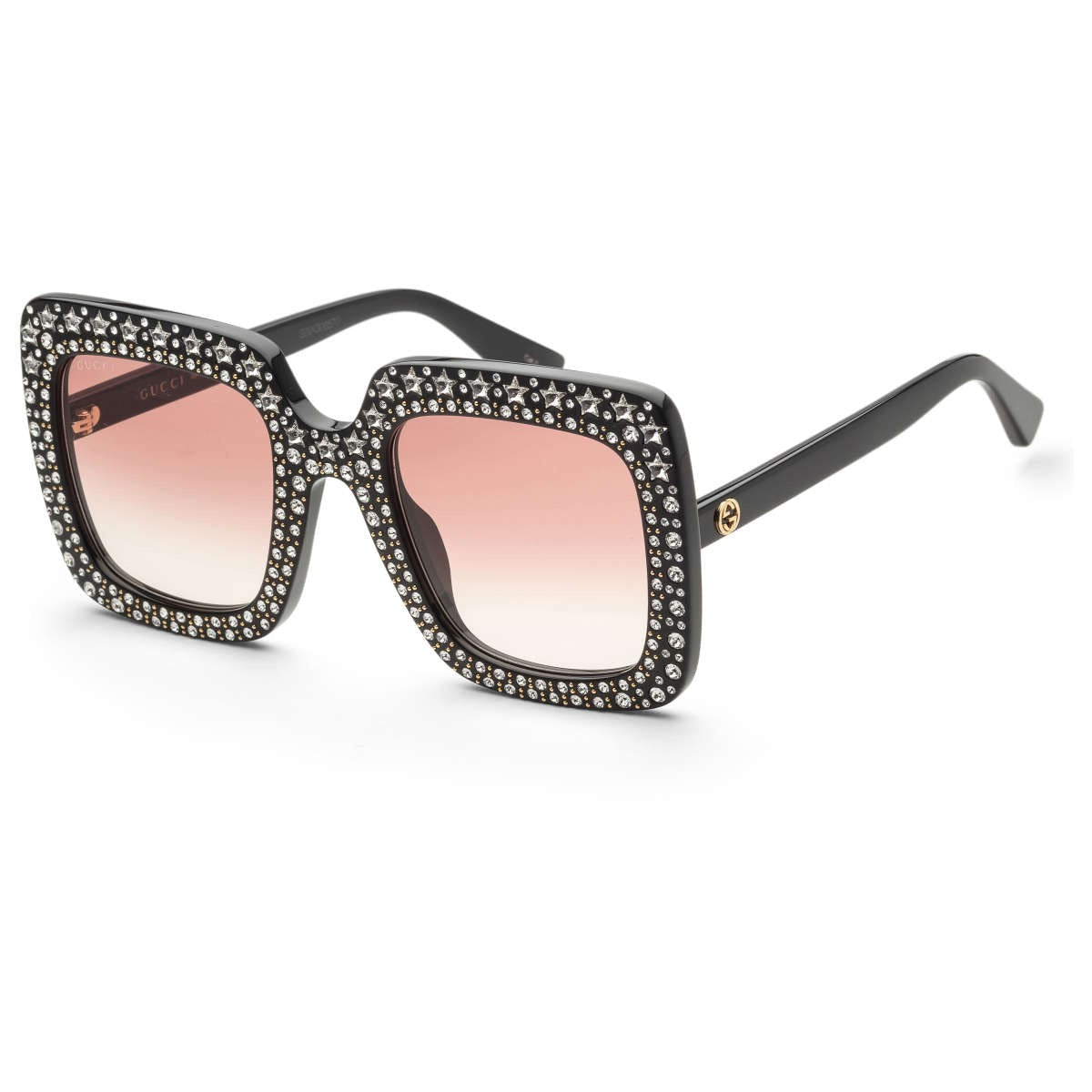 Gucci Square-Frame Acetate Sunglasses GG0148S-005 Women's