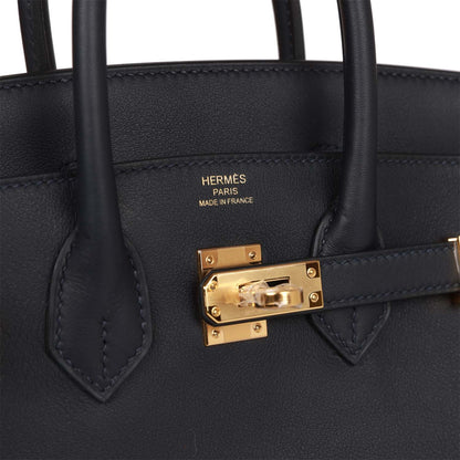 Hermes Birkin 25 Caban Swift Gold Hardware