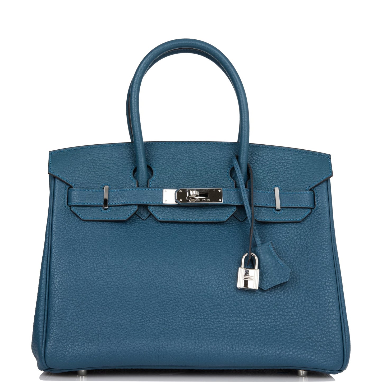 Pre-owned Hermes Birkin 30 Colvert Togo Palladium Hardware - Payment 2 for MC