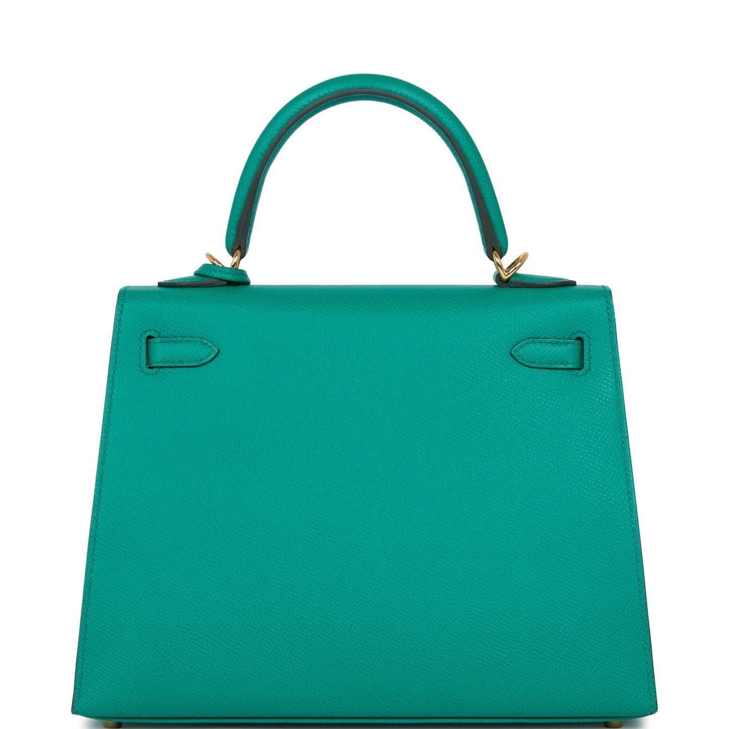 Hermes Kelly Sellier 25 Vert Jade Epsom Gold Hardware