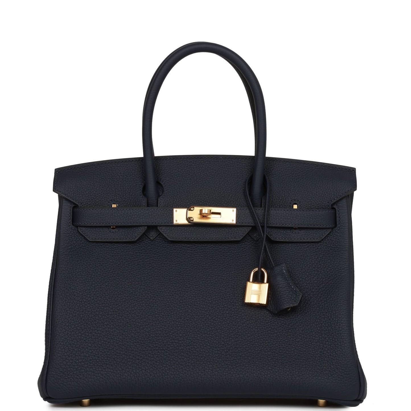 Hermes Special Order (HSS) Birkin 30 Bleu Nuit Togo Gold Hardware