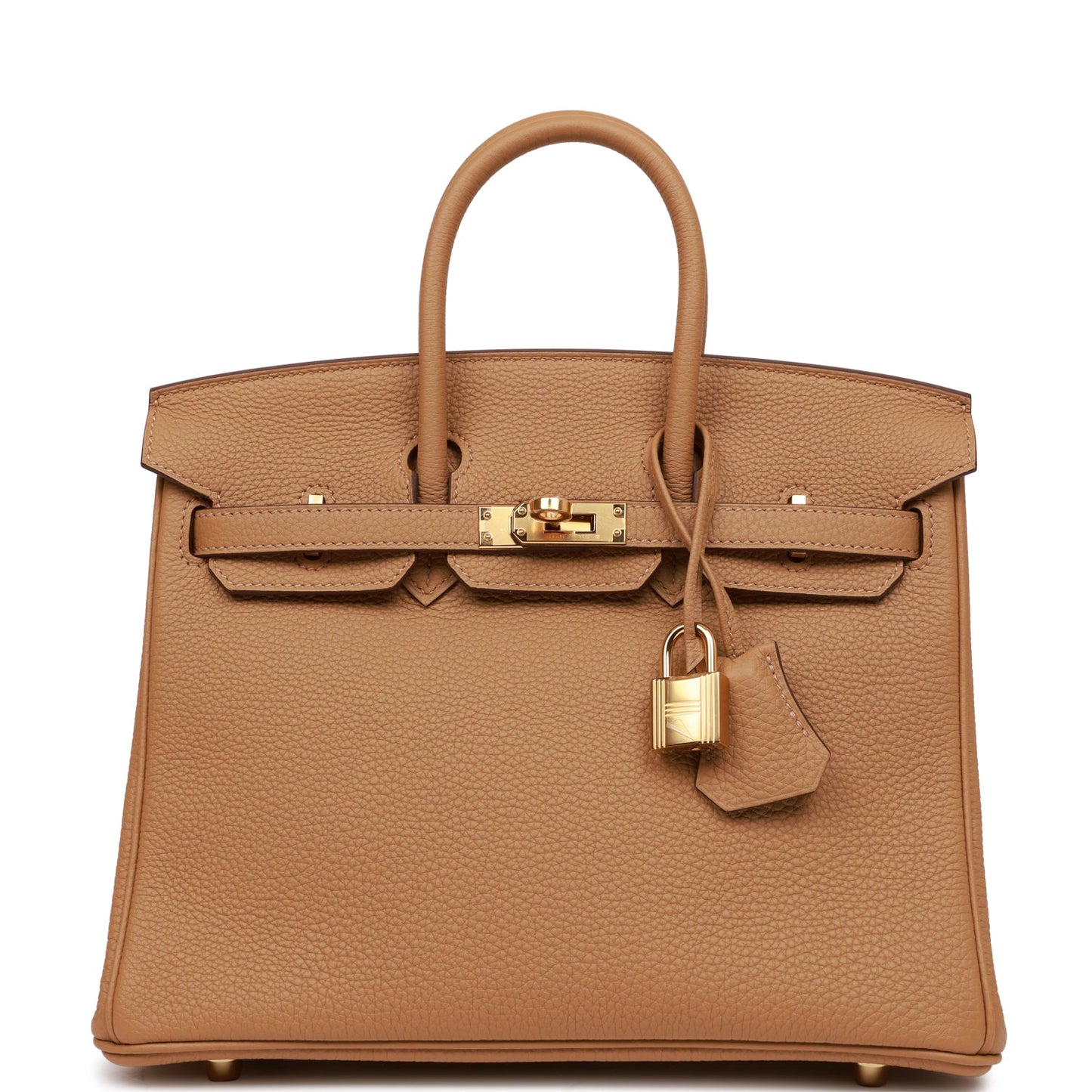 Hermes Birkin 25 Biscuit Togo Gold Hardware