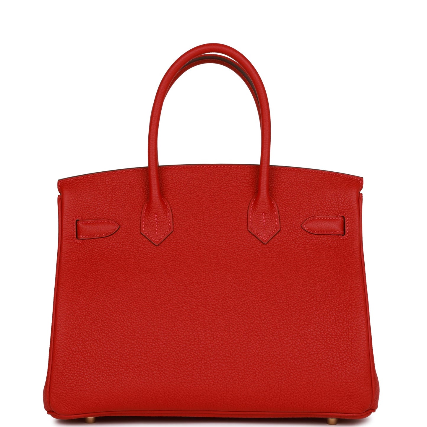 Hermes Special Order (HSS) Birkin 30 Rouge Casaque Togo Gold Hardware