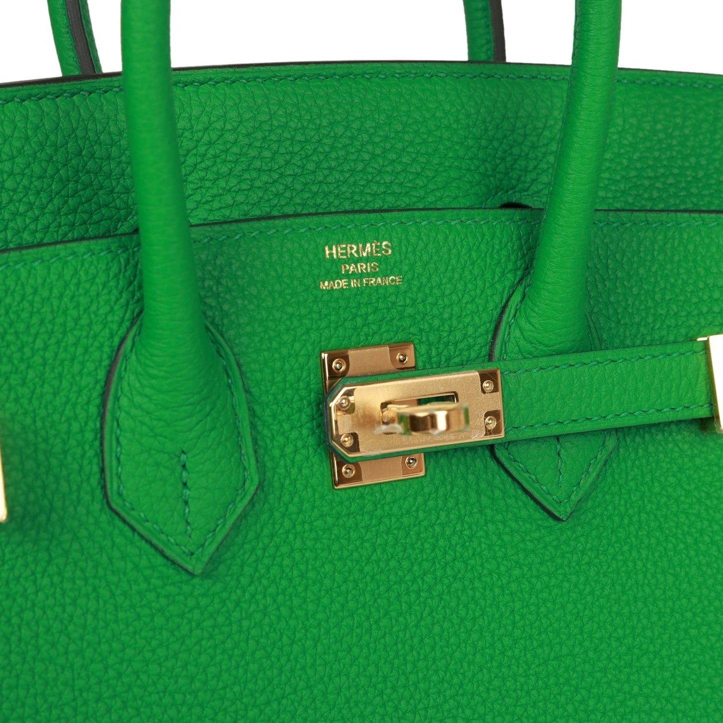 Hermes Birkin 25 Bambou Togo Gold Hardware