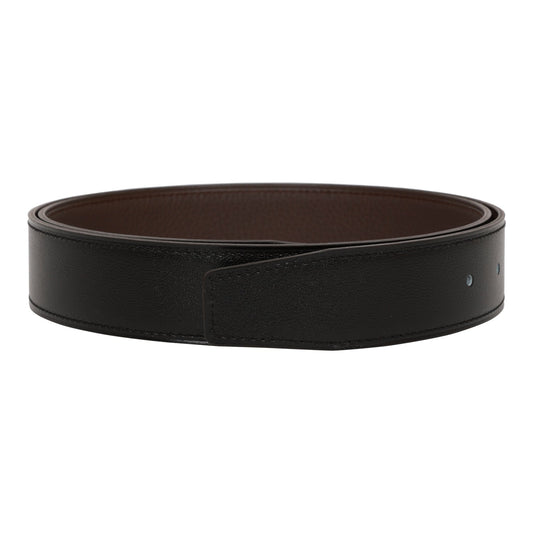 Hermes 32mm Reversible Black/Chocolate Constance H Belt 90cm Black Buckle