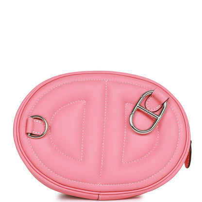 Hermes In-The-Loop Belt Bag Rose D'Ete Verso Swift Palladium Hardware