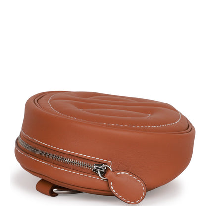 Hermes In-The-Loop Belt Bag Gold Swift Palladium Hardware