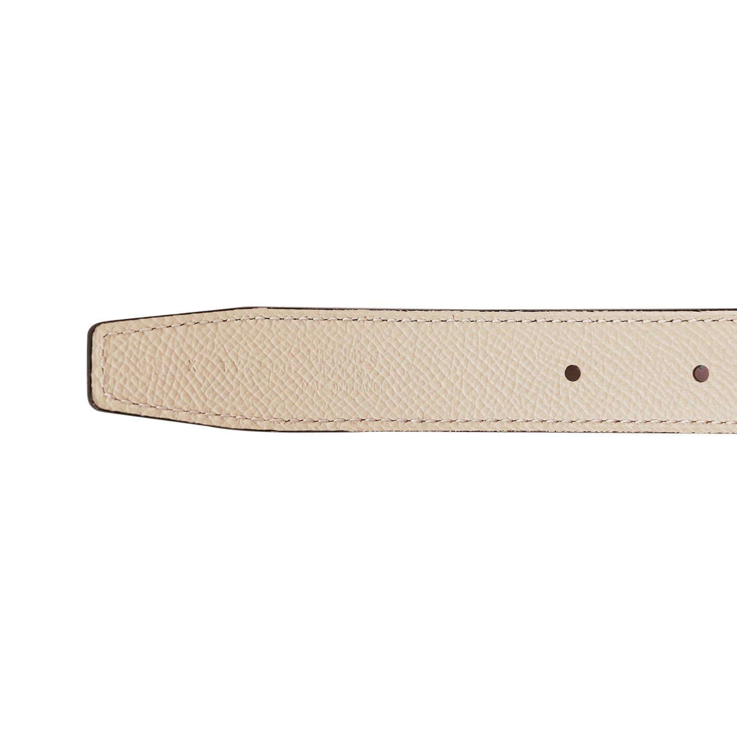 Hermes 24mm Reversible Rouge H/White Constance H Belt 85cm Gold Buckle