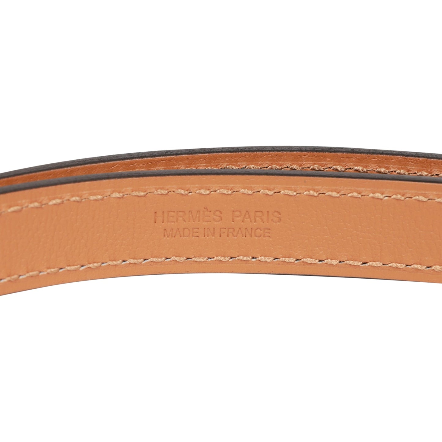 Hermes Pop H Belt 15mm Black Epsom Rose Gold 80cm