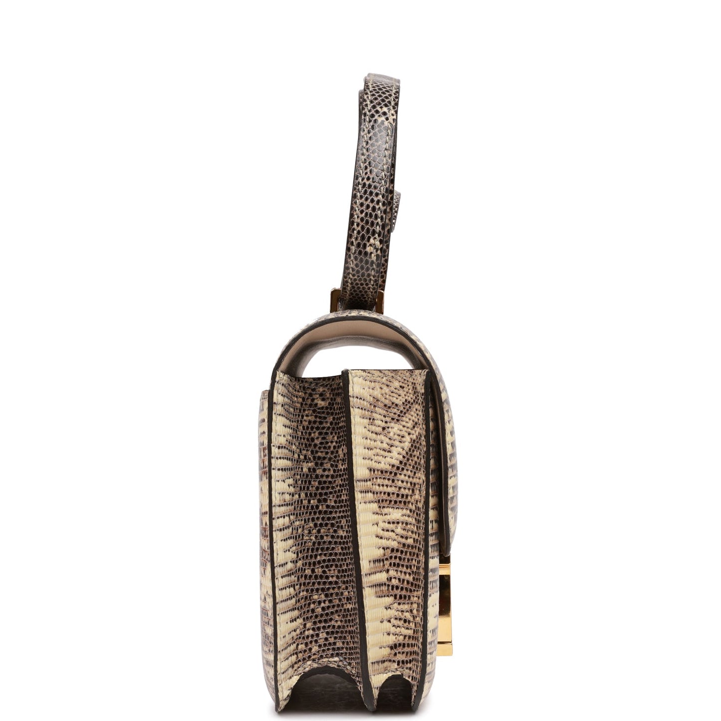 Hermes Mini Constance 18 Ombre Lizard Varanus Gold Hardware