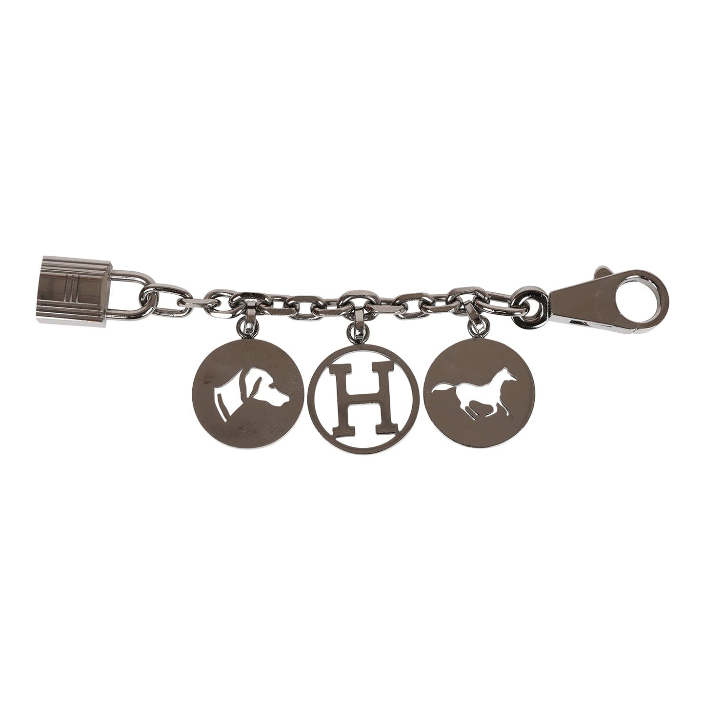 Hermes SO Black Ruthenium Breloque Charm