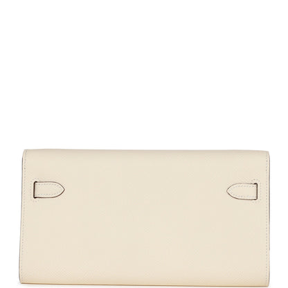 Hermes Kelly Wallet To Go Nata Epsom Gold Hardware