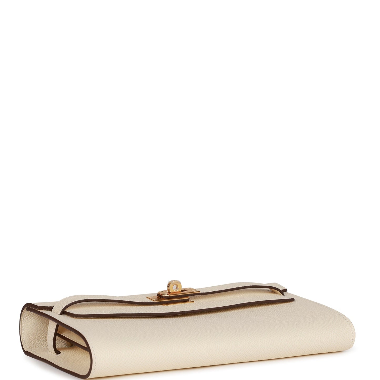 Hermes Kelly Wallet To Go Nata Epsom Gold Hardware