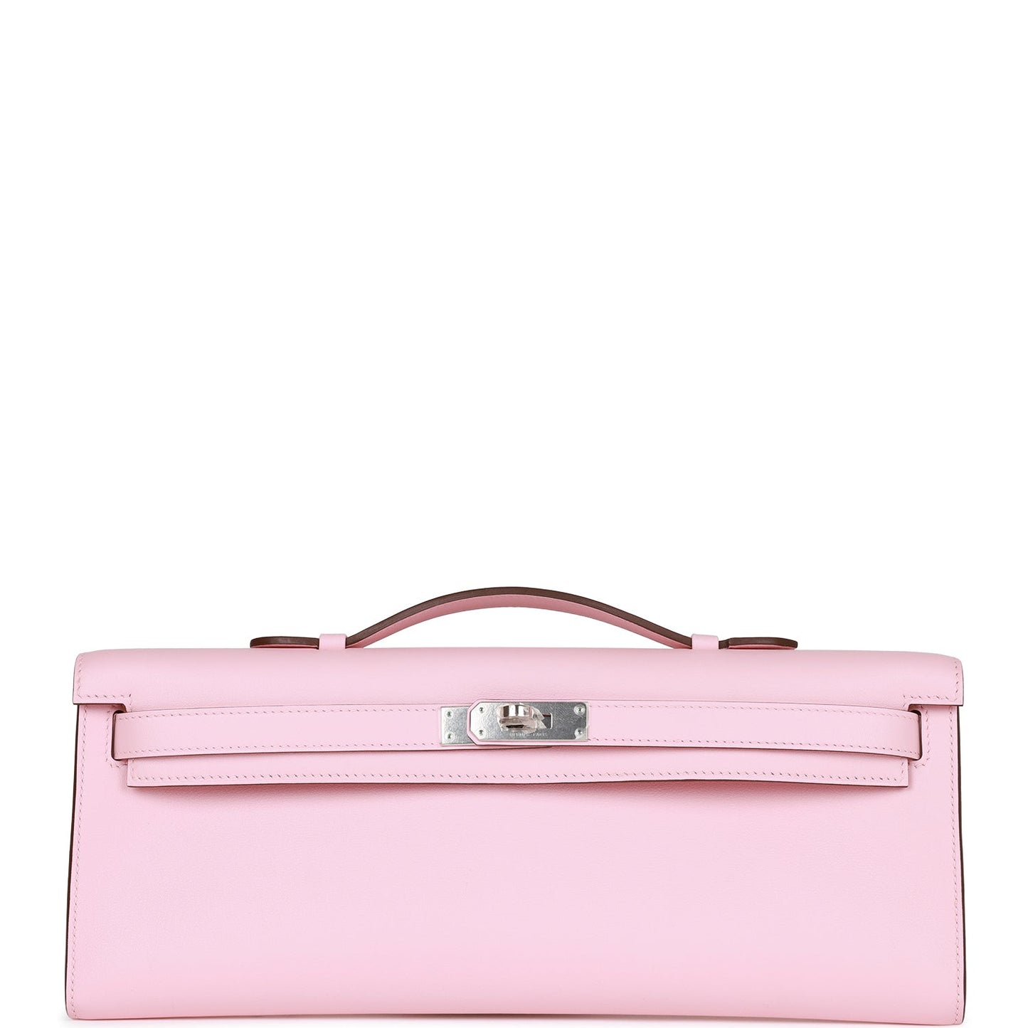 Hermes Kelly Cut Rose Sakura Swift Palladium Hardware