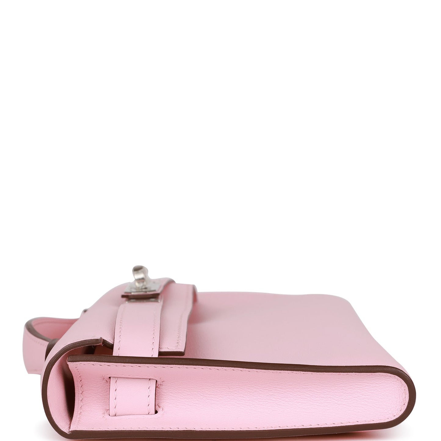 Hermes Kelly Cut Rose Sakura Swift Palladium Hardware