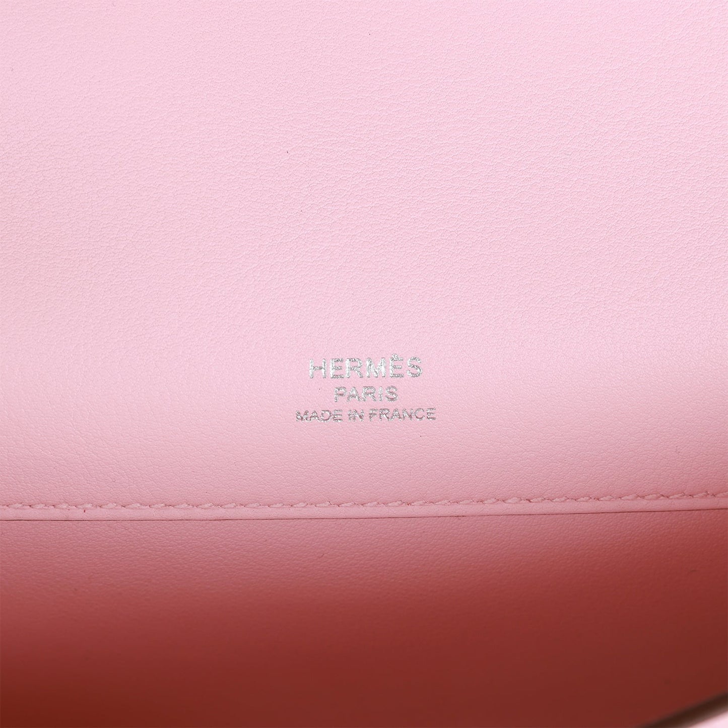 Hermes Kelly Cut Rose Sakura Swift Palladium Hardware