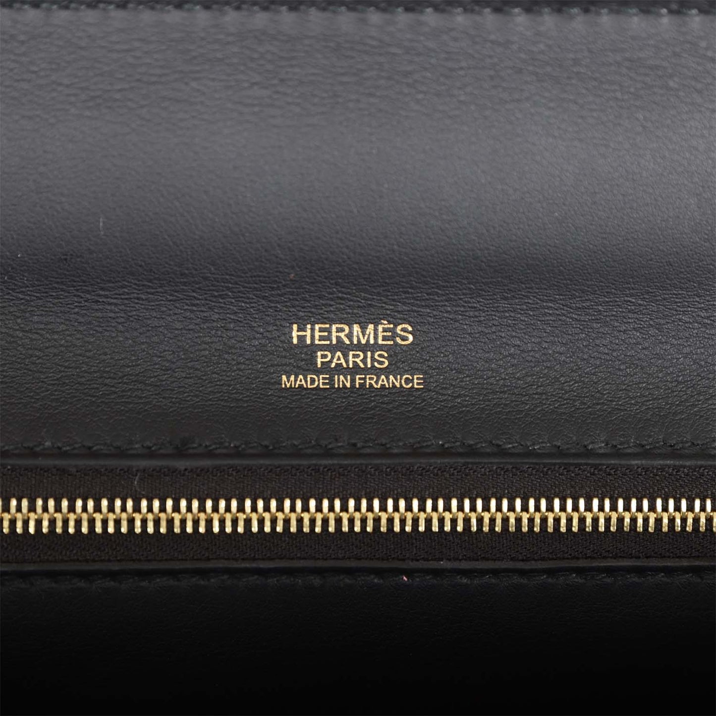 Pre-Owned Hermes 24/24 Bag 29 Black Togo and Swift Gold Hardware