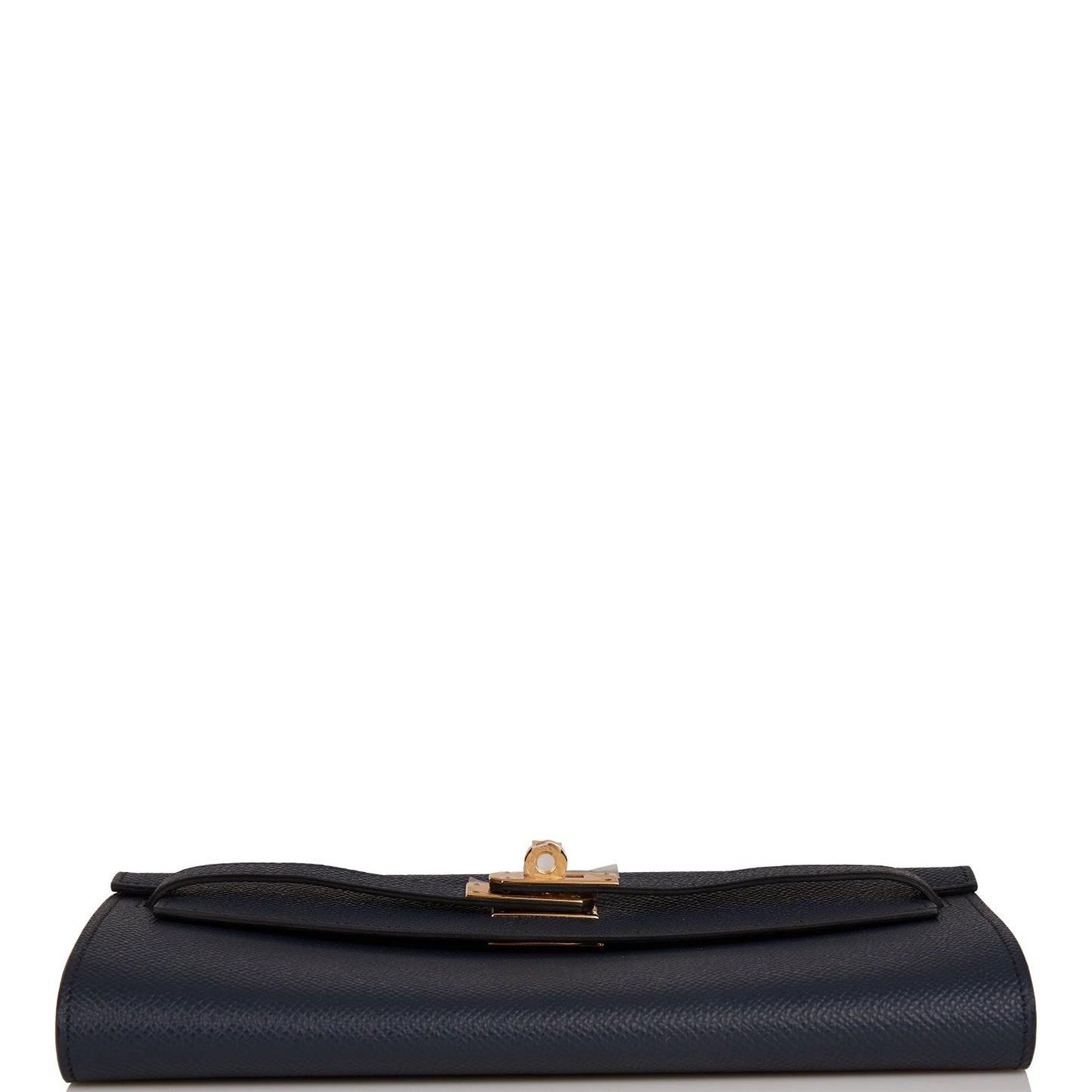 Hermes Kelly Wallet To Go Bleu Indigo Verso Epsom Gold Hardware