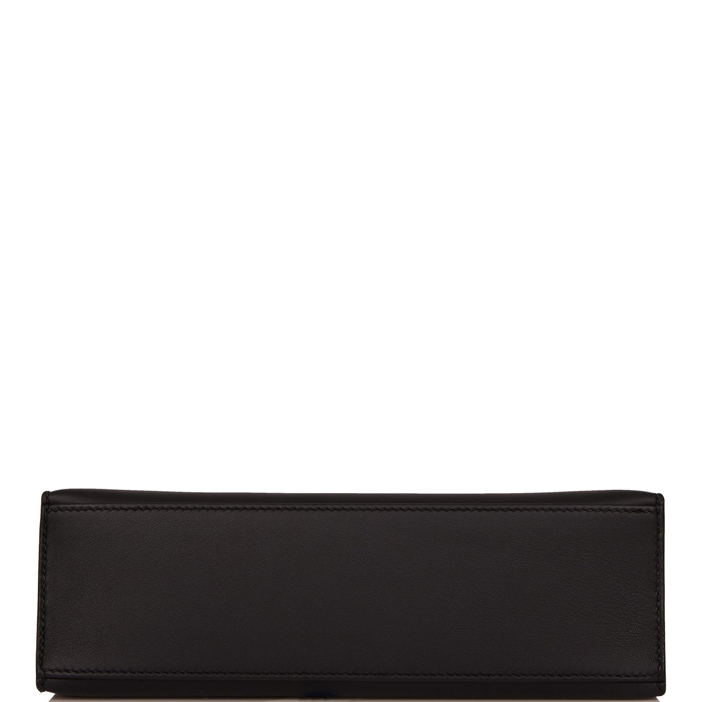 Hermes Kelly Pochette Black Swift Gold Hardware