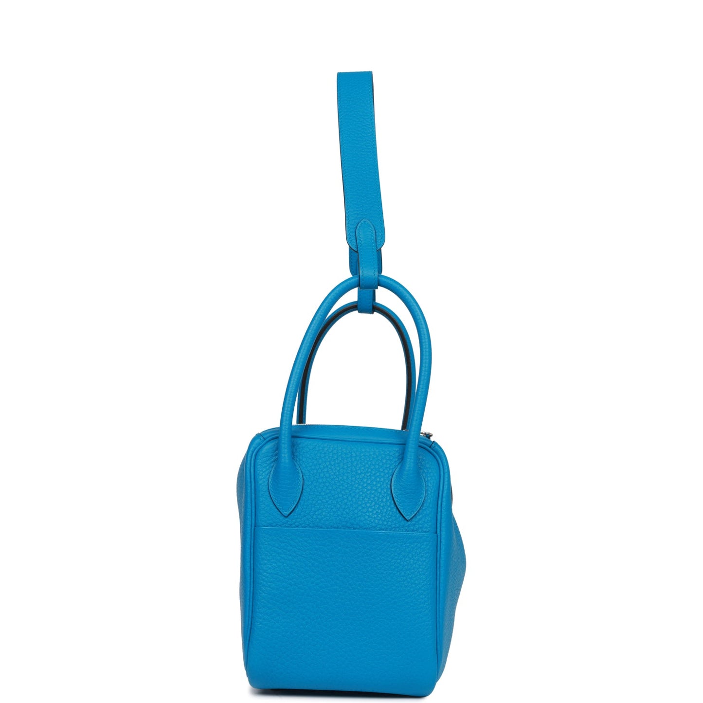 Hermes Lindy 26 Bleu Zanzibar Verso Clemence Palladium Hardware