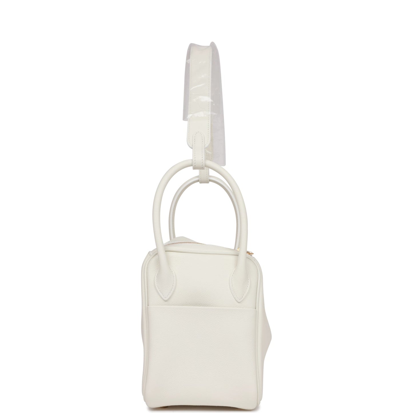 Hermes Lindy 26 White Evercolor Gold Hardware