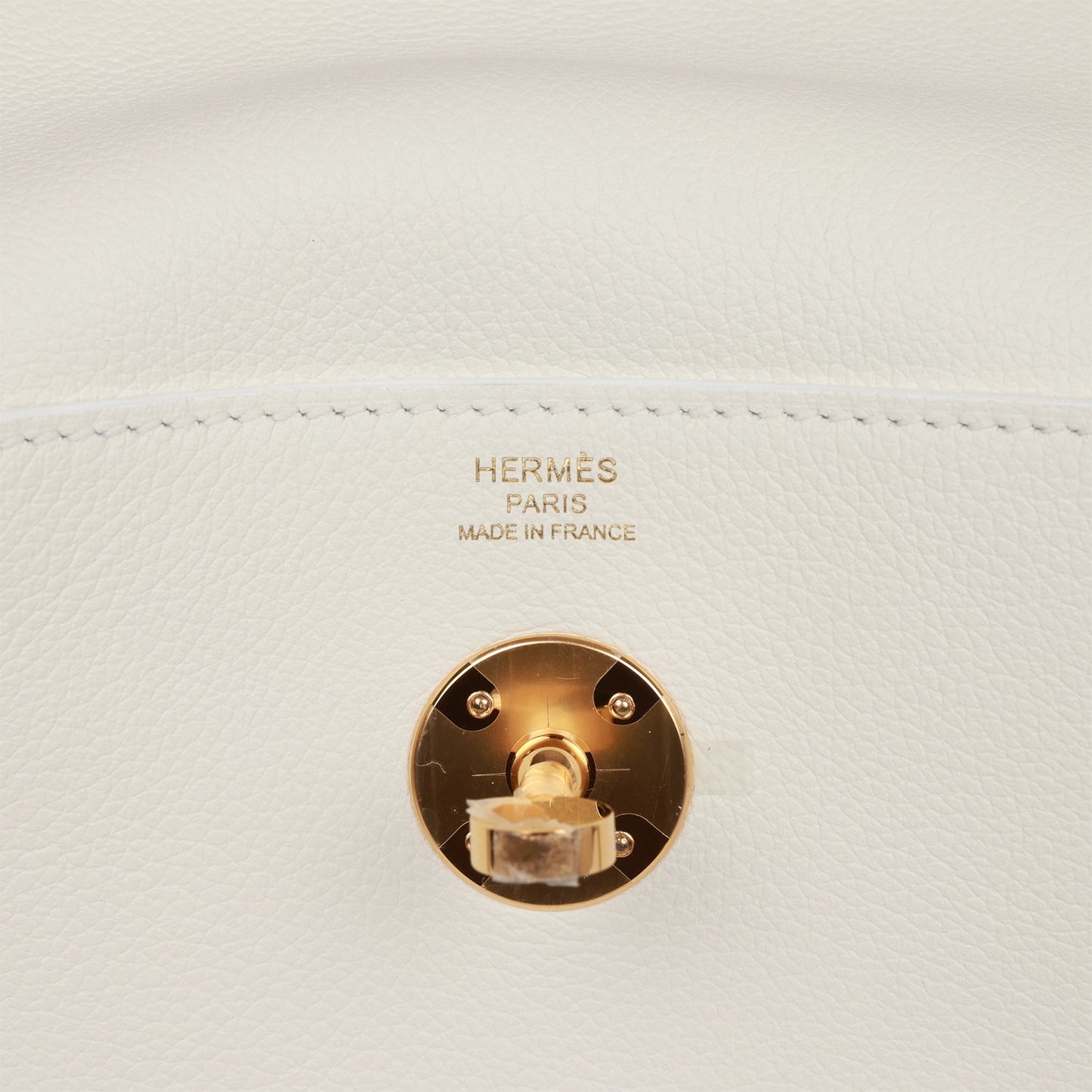 Hermes Lindy 26 White Evercolor Gold Hardware