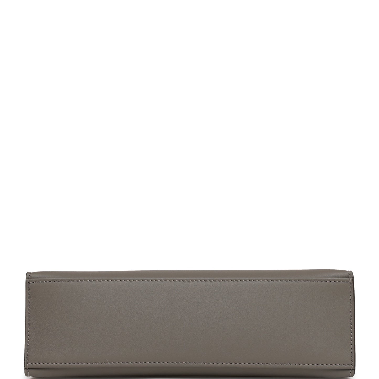 Hermes Kelly Pochette Gris Meyer Swift Gold Hardware