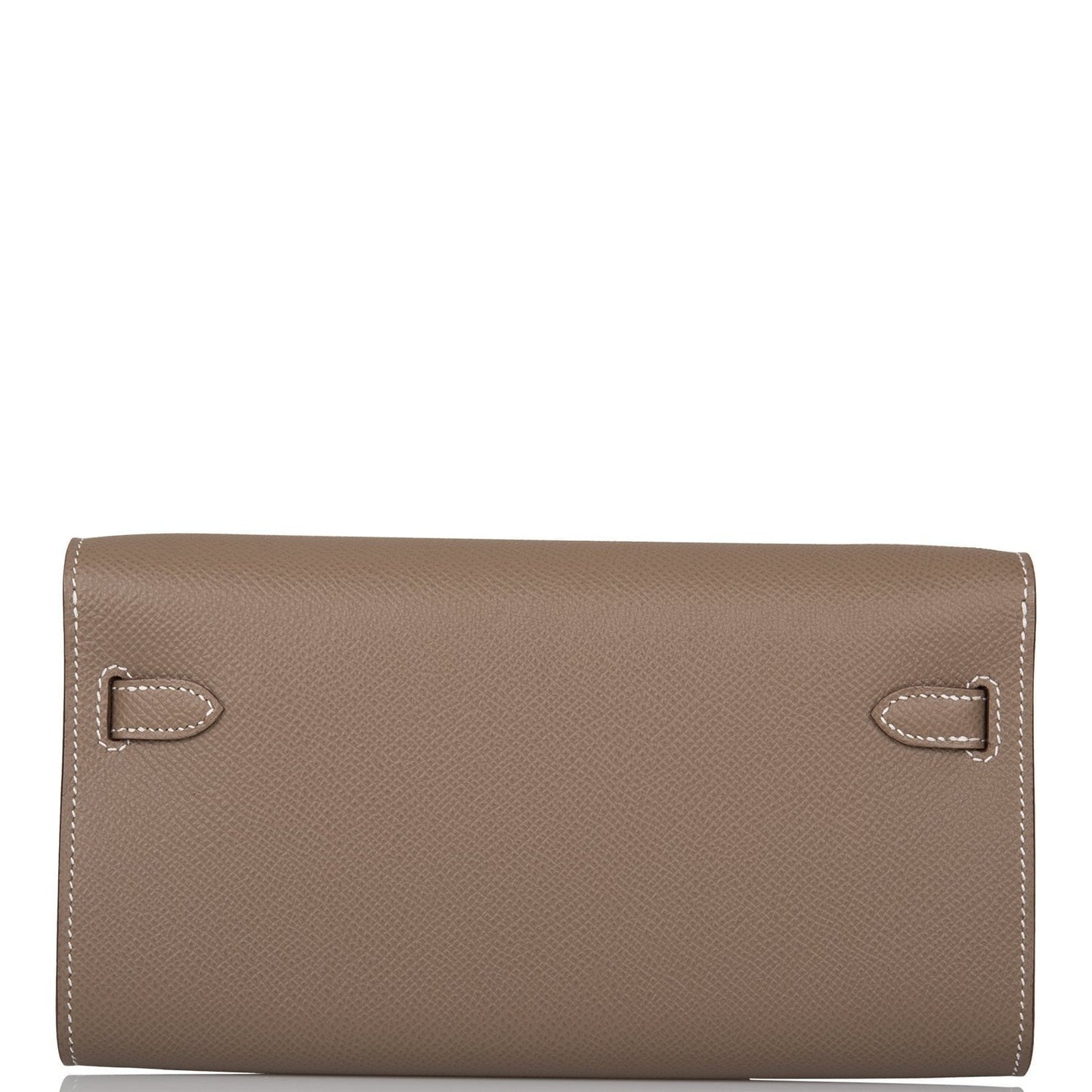 Hermes Kelly Wallet To Go Etoupe Epsom Palladium Hardware