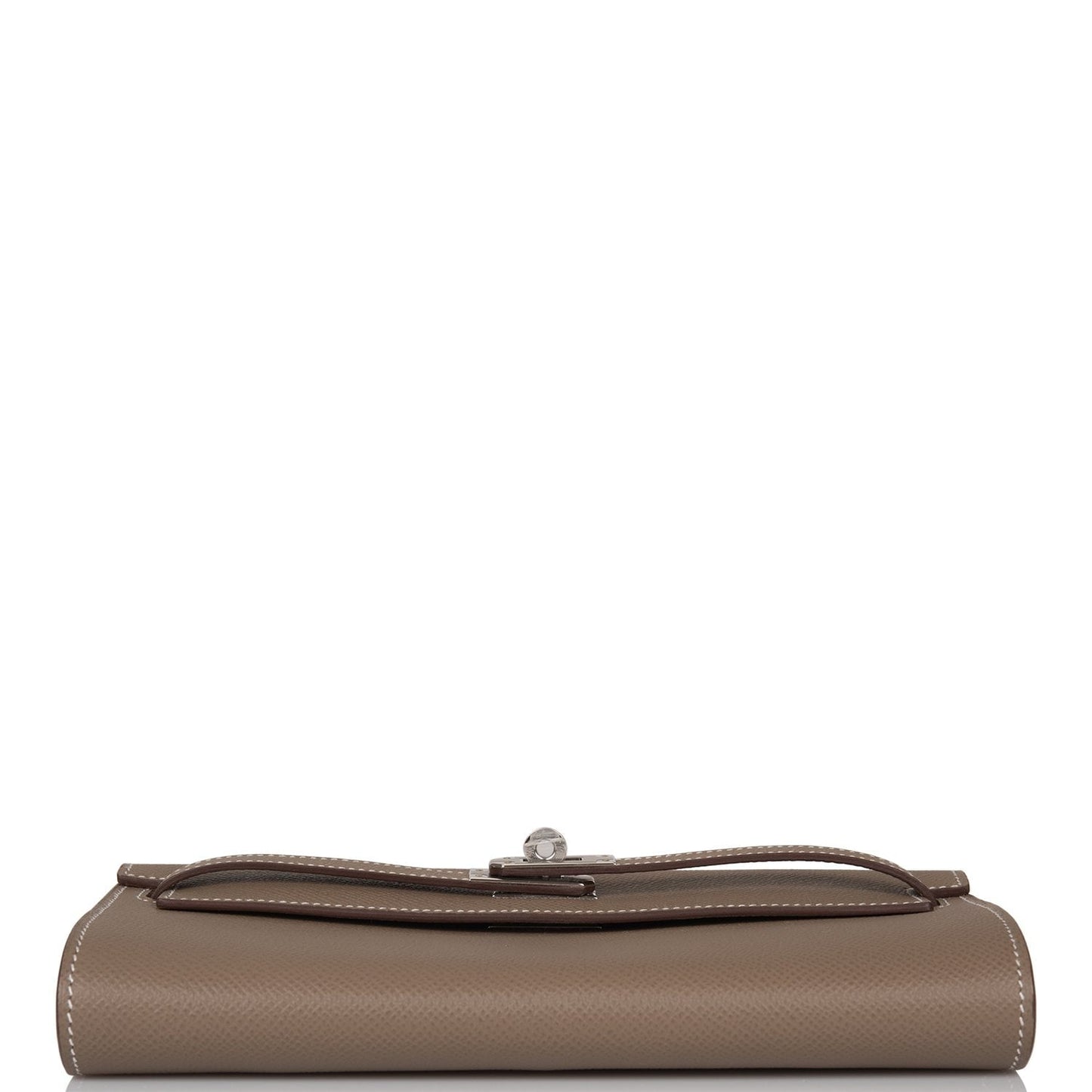 Hermes Kelly Wallet To Go Etoupe Epsom Palladium Hardware