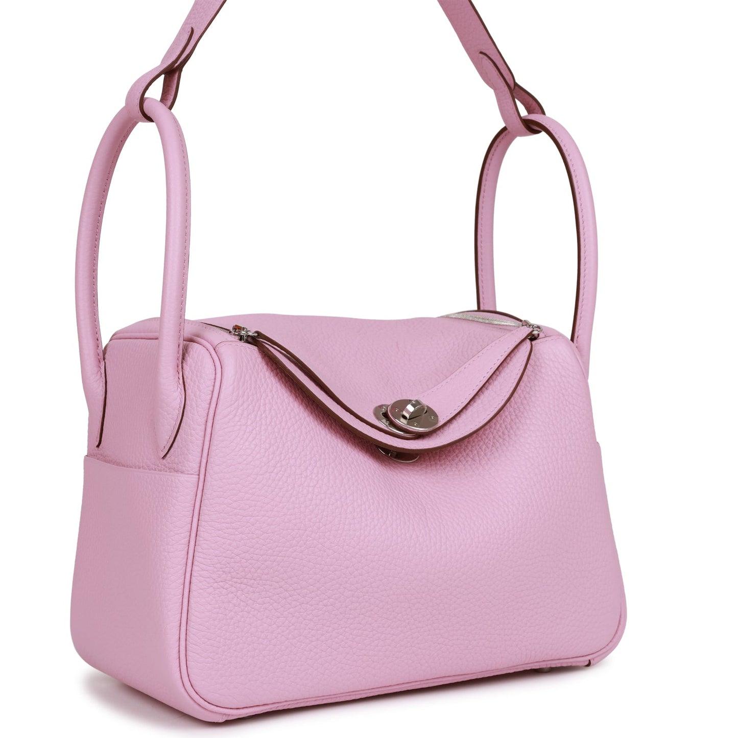 Hermes Lindy 26 Mauve Sylvestre Clemence Palladium Hardware