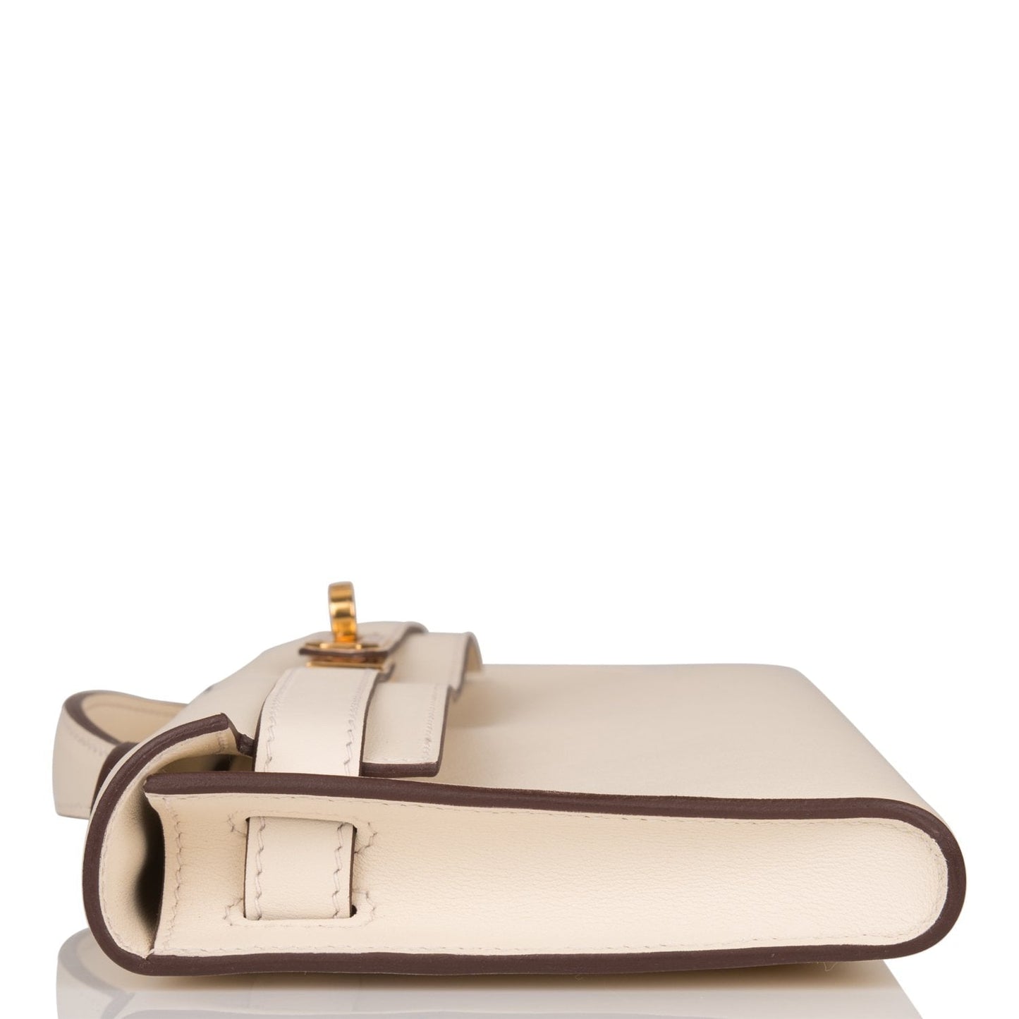 Hermes Kelly Cut Nata Swift Gold Hardware