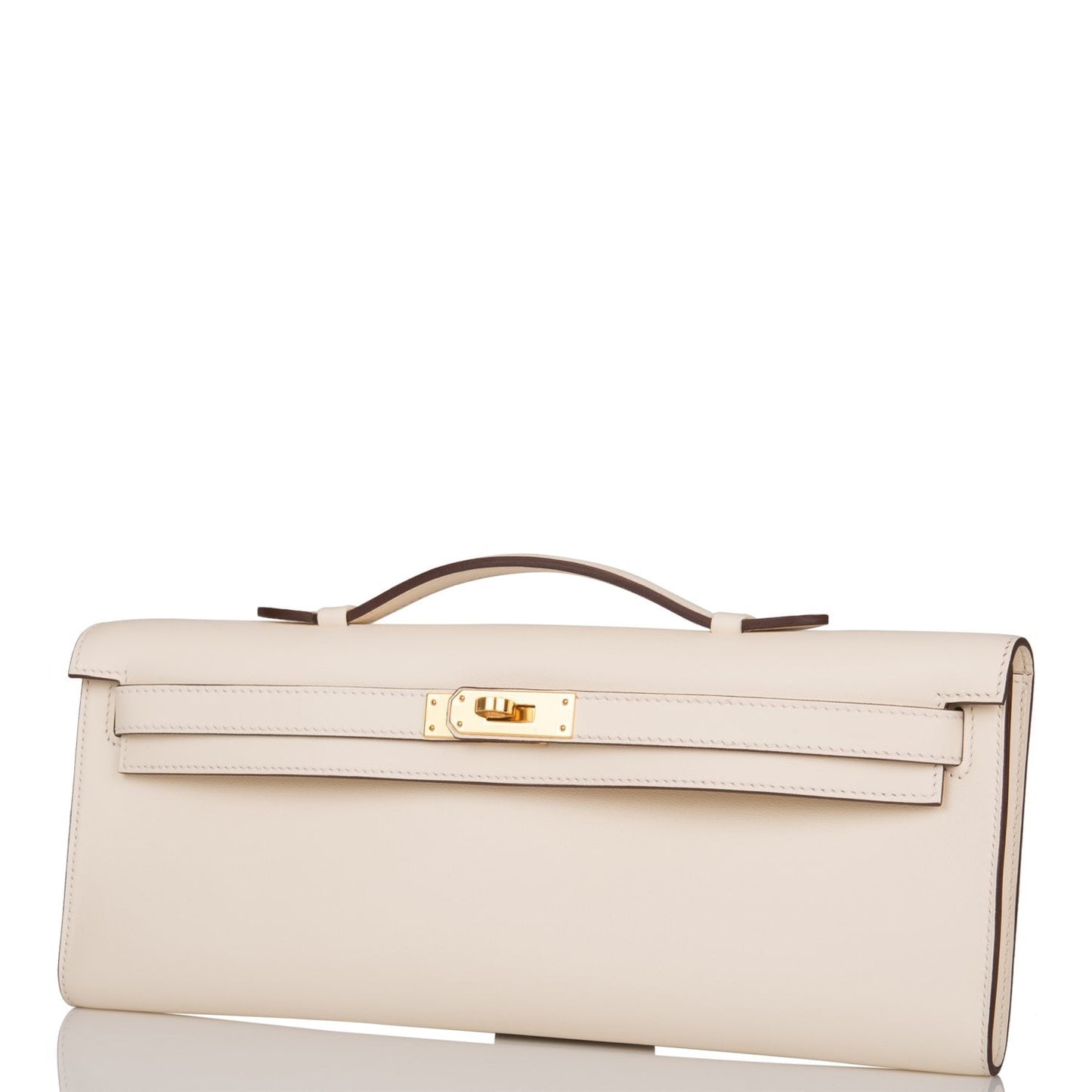 Hermes Kelly Cut Nata Swift Gold Hardware