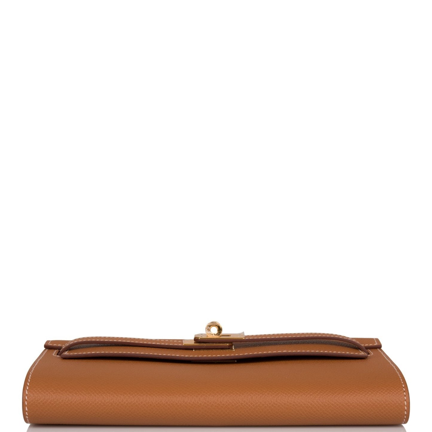 Hermes Kelly Wallet To Go Gold Epsom Gold Hardware