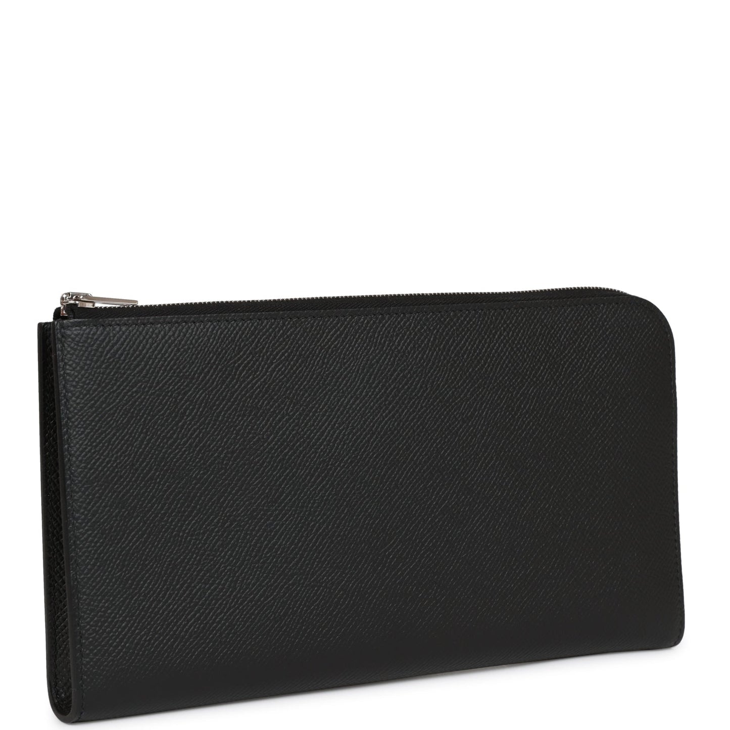 Hermes Remix Voyage Twist Wallet Black and Bleu Indigo Epsom Palladium Hardware