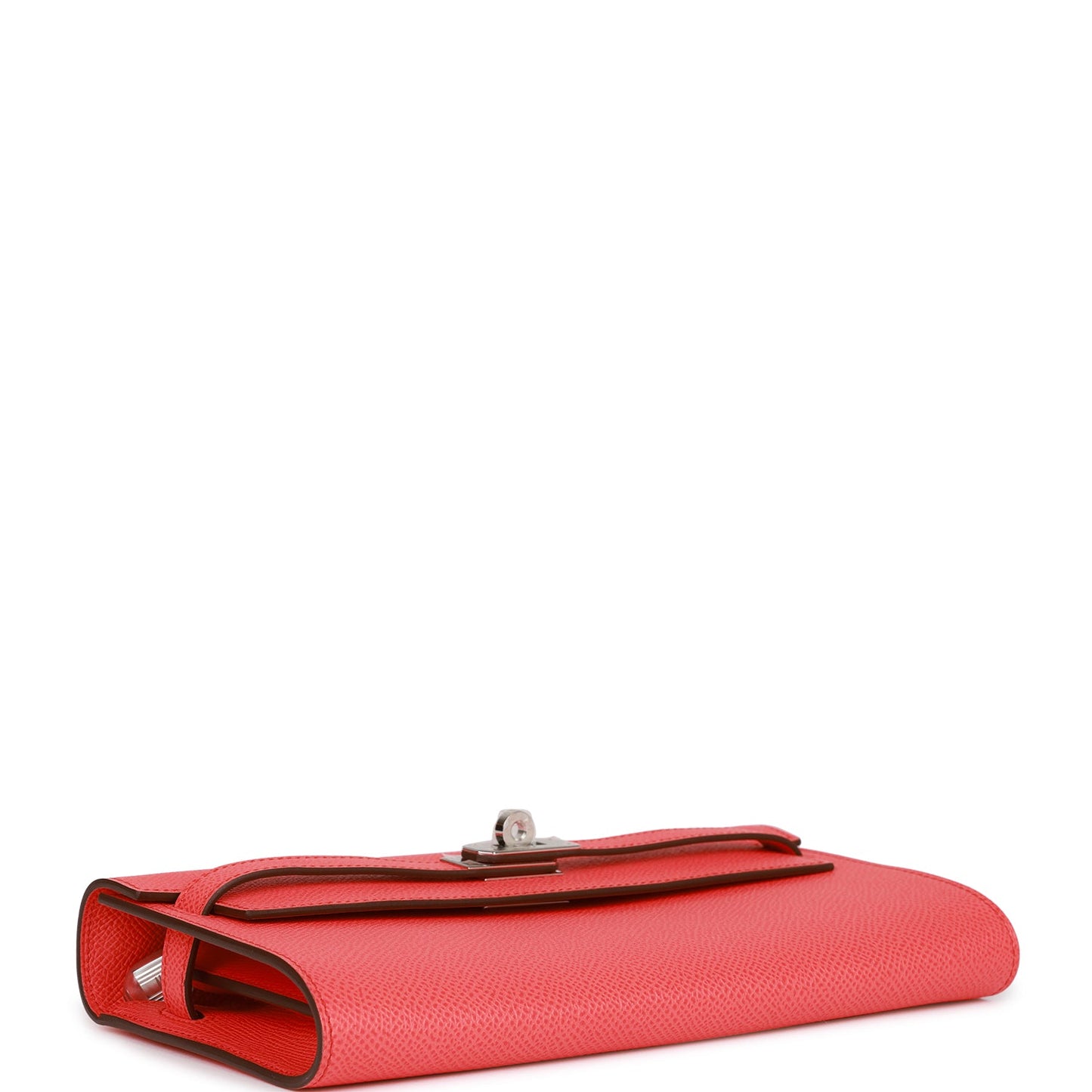 Hermes Kelly Wallet To Go Rose Texas Epsom Palladium Hardware