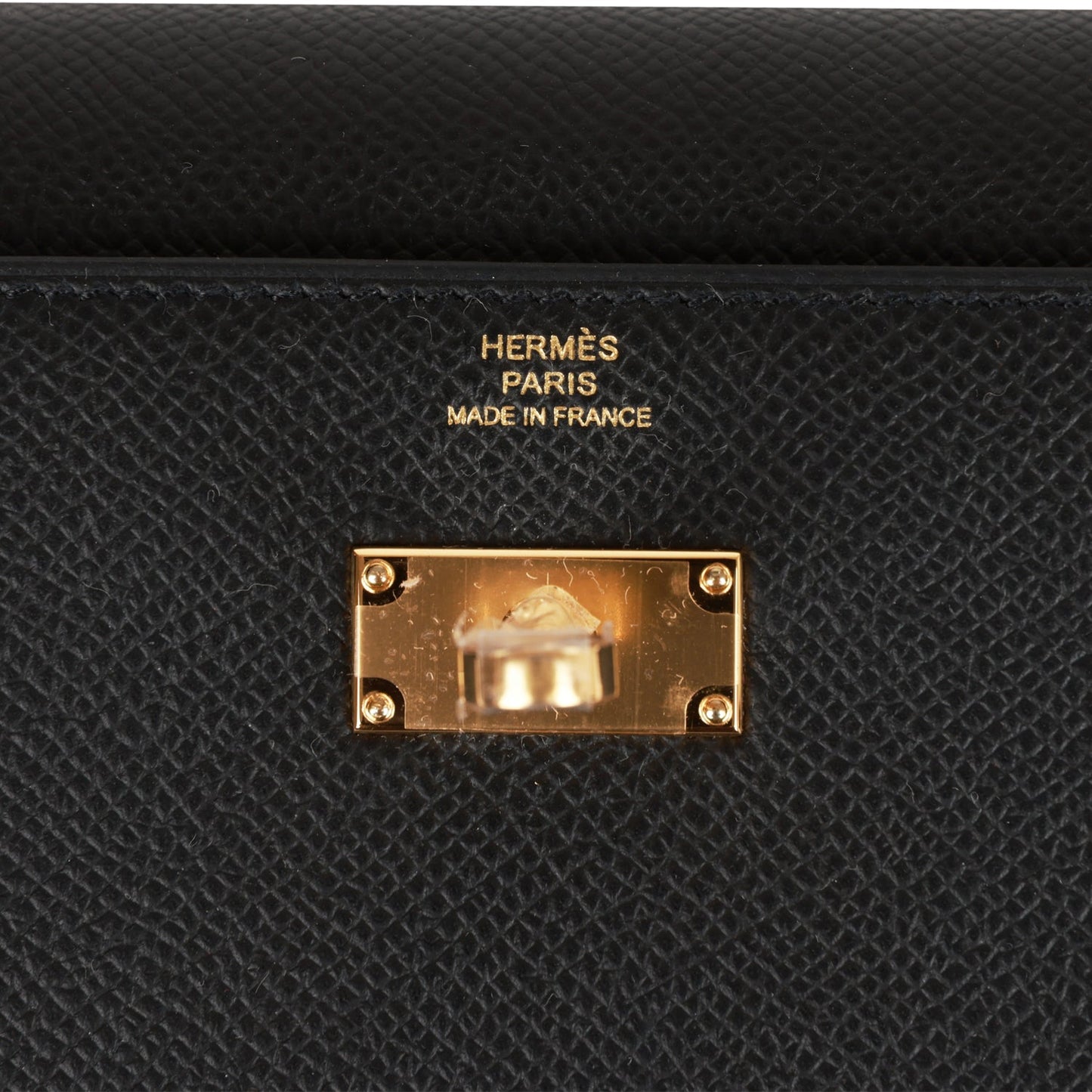 Hermes Kelly Wallet To Go Black Epsom Gold Hardware