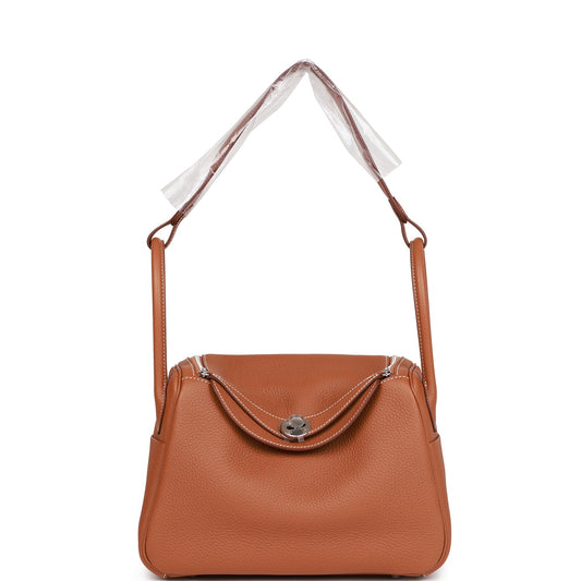 Hermes Lindy 26 Gold Clemence Palladium Hardware