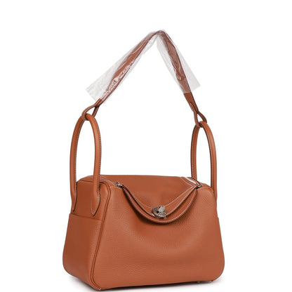 Hermes Lindy 26 Gold Clemence Palladium Hardware