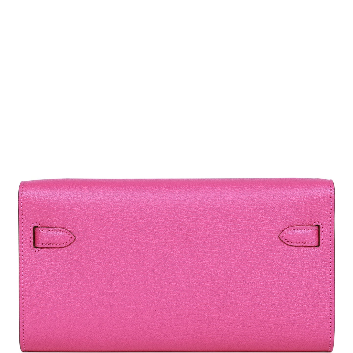 Hermes Kelly Wallet To Go Magnolia Chevre Palladium Hardware