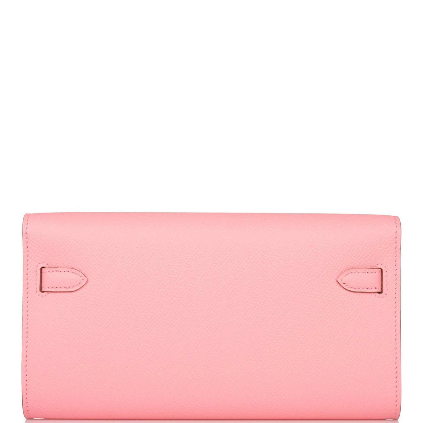 Hermes Kelly Wallet To Go Rose Confetti Epsom Palladium Hardware