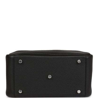 Hermes Lindy 26 Black Clemence Palladium Hardware