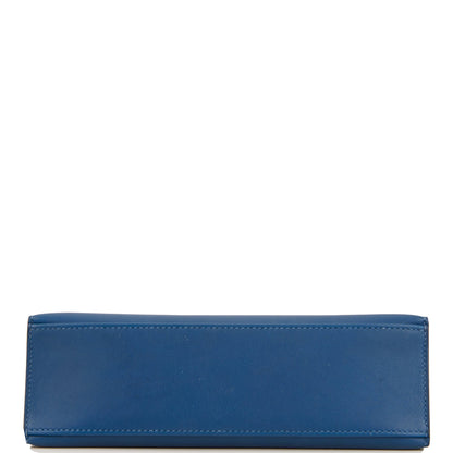 Hermes Kelly Pochette Deep Blue Swift Gold Hardware